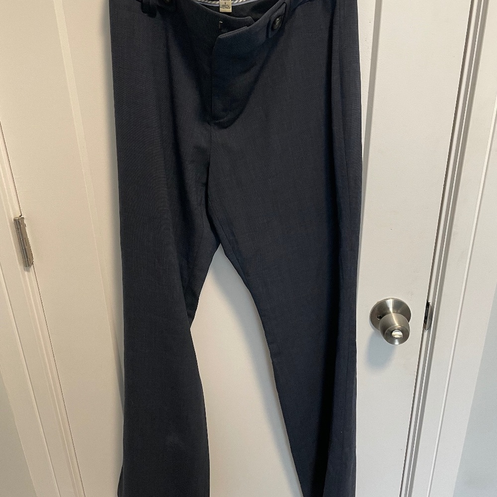 Navy Blue Banana Republic Jackson Trousers, Size 8